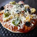 Ruta Majithiya's cooksnap of when they made પીઝા (pizza recipe in Gujarati).