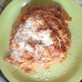 El cooksnap de Reina Godoy cuando hizo Pastas caseras con tuco.