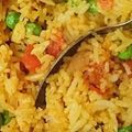 Vyaka का कुकस्नैप जब उन्होंने गाजर मटर पुलाव (gajar matar pulao recipe in Hindi) बनाया था।