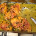 El cooksnap de carricandy cuando hizo Pollo al horno con naranjas y cerveza.