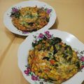 Cooksnap dari Anna Eunike untuk resep Omelet Bayam Jagung