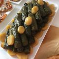 صورة من أكلاتي الشهية😋، شاركها بعد تجربة وصفة ورق عنب بدبس الرمان☘️