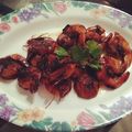 Cooksnap dari Riko Marendra untuk resep Udang Bakar Madu Simple