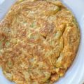 El cooksnap de mis-cocteles cuando hizo Tortilla de calabacín y berenjenas.