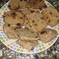 El cooksnap de Lucrecia murga cuando hizo Galletitas con chip de chocolate (saludables).