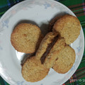 El cooksnap de Vale Lenzi cuando hizo Alfajores de coco y avena 🥥.