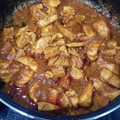 El cooksnap de Nerea cuando hizo Pollo al curry.