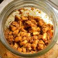 आदर्श कौर का कुकस्नैप जब उन्होंने कच्चे आम का झटपट अचार (Instant Aam ka Achar Recipe in Hindi) बनाया था।
