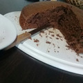 El cooksnap de Rosa Espindola cuando hizo Bizcochuelo Marmolado 🍰🍫.