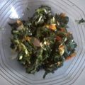 Cooksnap dari Noor Farah untuk resep Tumis Daun Singkong, Daun Pepaya, dan Teri Medan