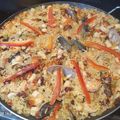 El cooksnap de Anlyu Espinoza cuando hizo Paella marinera.