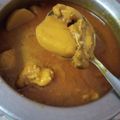 Hina Ibrahim's cooksnap of when they made Aloo chicken.