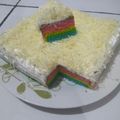 Cooksnap dari Kirana Ramadhani untuk resep Rainbow cake ny liem