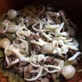 El cooksnap de Pulga Tunis cuando hizo Bistec con nopales.