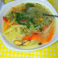 El cooksnap de Gonzalo Vidal cuando hizo Caldillo de mariscos.