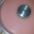 El cooksnap de Susi cuando hizo Gelatina con leche.