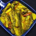 Sweta Sarkar's cooksnap of when they made আলু দিয়ে ট্যাংরা মাছের ঝোল(aloo diye tangra macher jhol recipe in Bengali).