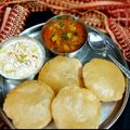 Priya vishnu Varshney's cooksnap of when they made Sunday Wale Poori Aloo.