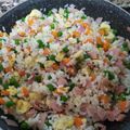 El cooksnap de Maria Ortiz cuando hizo Arroz tres delicias.