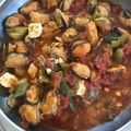 Cooksnap από Κώστας Κουμάντος στη συνταγή Μύδια σαγανάκι με κόκκινη σάλτσα