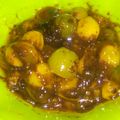 Garima jaiswal's cooksnap of when they made 🍇Grapes pickle🍇.