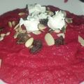 El cooksnap de Francisco AG cuando hizo Salmorejo de remolacha.