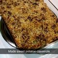brimothecoolest's cooksnap of when they made Sweet Potato Casserole.