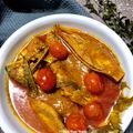 Cooksnap Dapur Yusfarisyia semasa beliau membuat Asam Pedas Ikan Kembung.