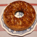 El cooksnap de Dafne Martín cuando hizo Torta invertida de manzana con mucho caramelo.