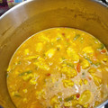 El cooksnap de Dimi Coca Torres cuando hizo Fideuá de pollo y verduras.