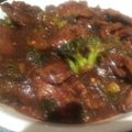 Merz K's cooksnap of when they made Mongolian beef.