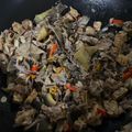 Cooksnap dari Irene Yolanda untuk resep Tumis Jantung Pisang & Ikan Teri
