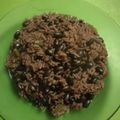 El cooksnap de Daniel Cuevas cuando hizo Arroz moro.