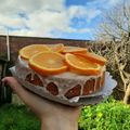 El cooksnap de Melina Shaira Calderon cuando hizo Torta o bizcochuelo de naranja🍊.