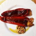 Cooksnap από nitsa στη συνταγή Ψητές πιπεριές Φλωρίνης γεμιστές με φέτα και φρέσκο βασιλικό