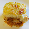 El cooksnap de Manel cuando hizo Pastel de puré de papas con salsa boloñesa.