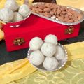 Anjana Sahil Manchanda का कुकस्नैप जब उन्होंने तिल मावा के लड्डू (til mawa ke ladoo recipe in Hindi) बनाया था।