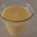 Saira Abdullah's cooksnap of when they made Mango shake.