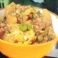 Rafiqua Shama का कुकस्नैप जब उन्होंने गोभी आलू मटर की सब्जी (gobhi aloo matar ki sabzi recipe in Hindi) बनाया था।