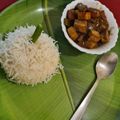 Namrata Sarmah का कुकस्नैप जब उन्होंने कच्चा केला बोनाई (Kachha kela kaju se bonai recipe in hindi) बनाया था।