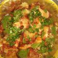 Resham Kaur का कुकस्नैप जब उन्होंने समोसा चाट (samosa chaat recipe in Hindi) बनाया था।