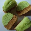 Cooksnap dari Queenaz untuk resep Bolu pandan coklat kukus (no timbangan, no mixer)