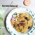 Cooksnap dari Mama fathan untuk resep Nasi kebuli daging sapi magic com #kitaberbagi