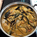 El cooksnap de Patricia cuando hizo Mejillones en Salsa.