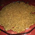 El cooksnap de Silvi Setti cuando hizo Garrapiñada de Semillas de Girasol.