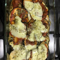 El cooksnap de Andrés Bermeo cuando hizo Berenjenas a la parmesana italianas.
