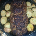 El cooksnap de Susana Barvosa cuando hizo Pan de carne relleno.