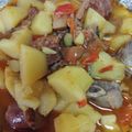 El cooksnap de mari-carmen cuando hizo Níscalos con patatas y chorizo picante.