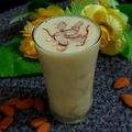 Priya vishnu Varshney का कुकस्नैप जब उन्होंने बादाम मिल्क शेक (Badam milk shake recipe in Hindi) बनाया था।