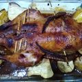 El cooksnap de Mike B.A. cuando hizo Pato entero teriyaki-neldo.